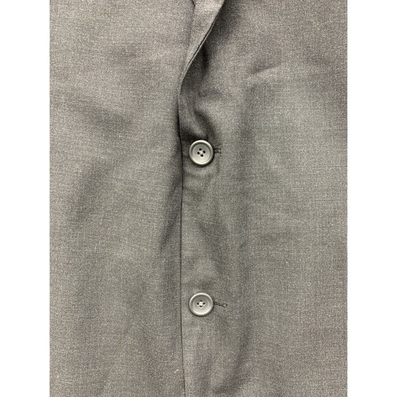 GS Perfect Fit Blazer Mens Size 58 Long Gray Notch Single Vented 4 Button Sleeve - Picture 3 of 16